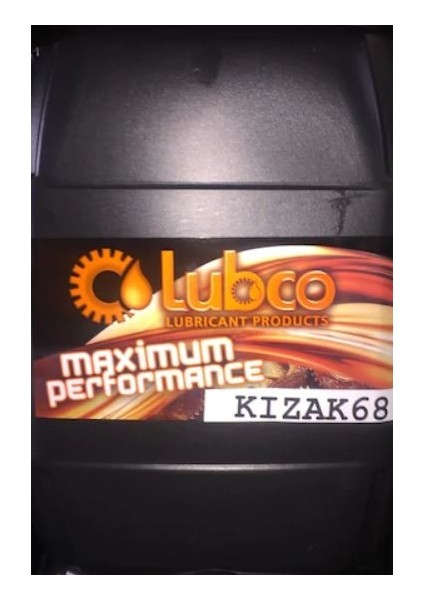 Kızak Yağı 68 Asansör Ve Cnc Tezgahı Koruyucu Yağı 16 Litre Bidon
