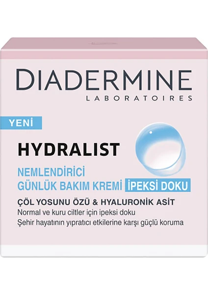 Hydralist Nemlendirici Bakım Kremi İpeksi Doku 50 ML