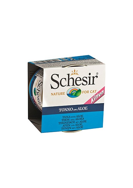 Kitten Ton Balığı & Aloe Vera Kedi Konservesi 85 g x 12 Adet