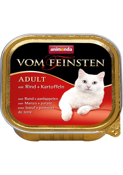 Sığır Etli Yetişkin Kedi Maması 100 g x 12 Adet