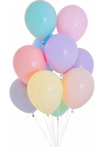 Makaron Balon 10 Adet