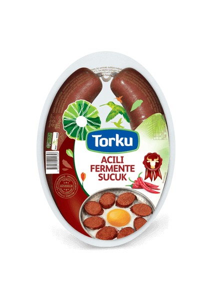 Acılı Vakumlu Sucuk 225 gr