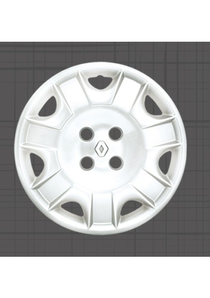 Tisa Renault Megane Octares 15" Jant Kapağı 4'lü Takım JKR015