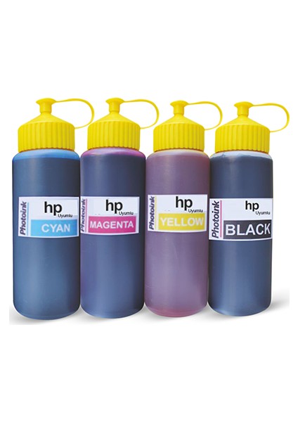 Officejet j4580 4 renk 500ML Photoink Mürekkep