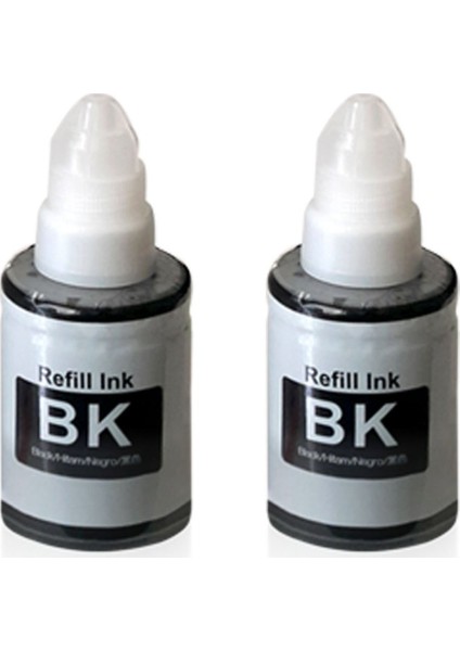 Canon G3410 için 2 Adet Siyah Photoink Mürekkep