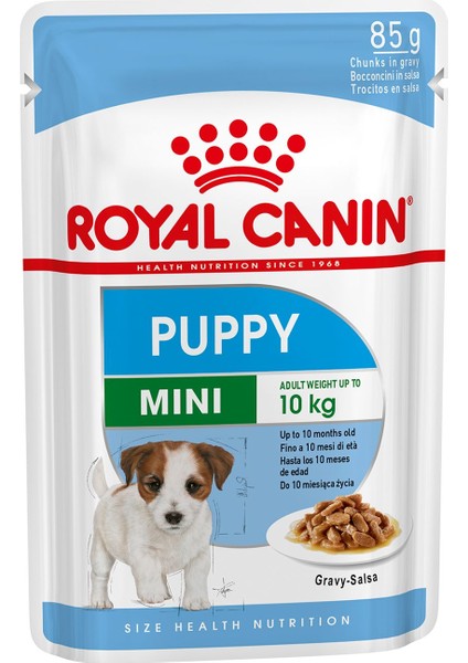 Mini Puppy Pouch Konservesi 85 g x 12 Adet