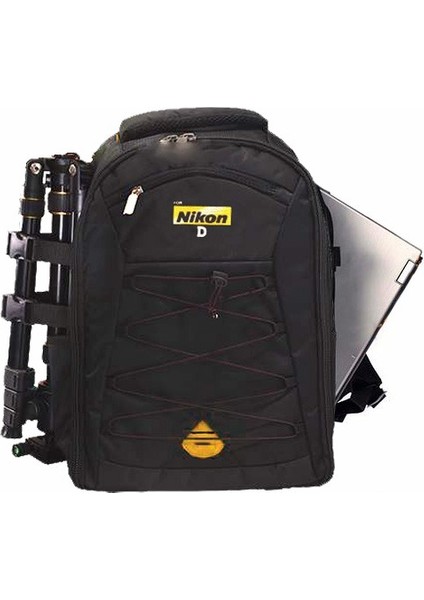 Nikon Laptop Bölmeli Dslr Sırt Çantası