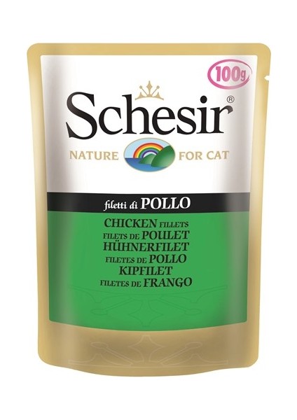 Kıyılmış Tavuk Etli Kedi Pouch 100G x 12 Adet