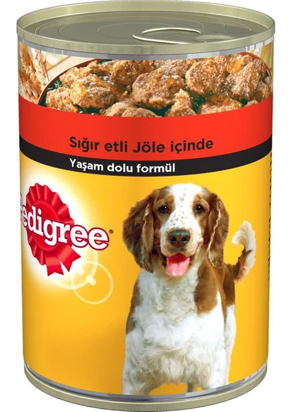 Sığır Etli Köpek Konservesi 400 g x 12 Adet