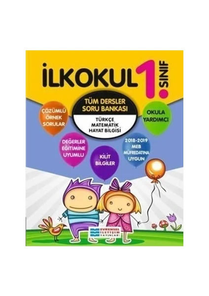 Evrensel İletişim Yayınları  1.Sınıf  Tüm Dersler Soru Bankası