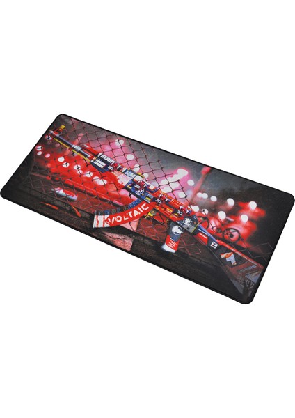 Csgo Kırmızı AK47 XL Gaming Oyuncu Mousepad  70 x 30 cm