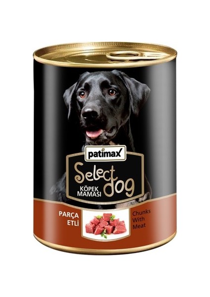 24'lü Parça Etli Köpek Konserve 400 Gr