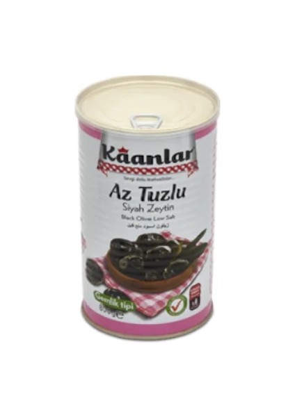 800 Gr. Az Tuzlu Doğal Siyah Zeytin