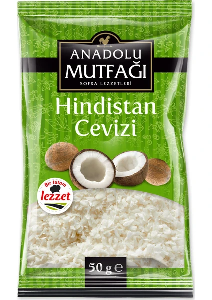 Anadolu Mutfağı Hindistan Cevizi 50 gr