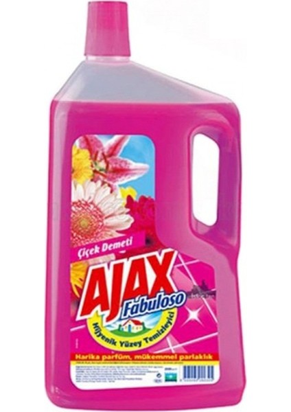 Fabuloso Yüzey Temizleyici 2 Lt Çiçek Demeti 6'lı Set