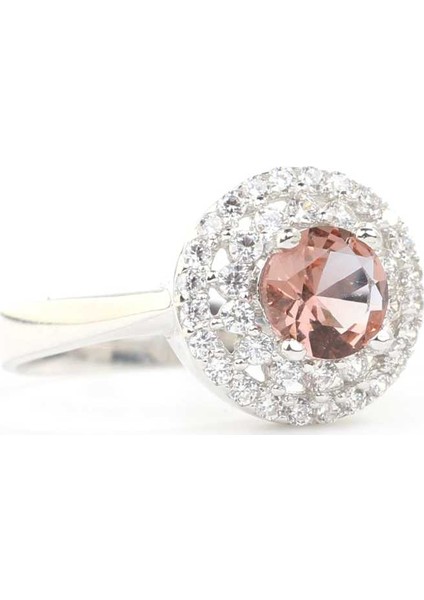 925 Ayar Gümüş Zultanit Taşlı Anturaj Yüzük