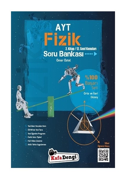 AYT Fizik Soru Bankası 2. Kitap Yeni Orta ve İleri Düzey