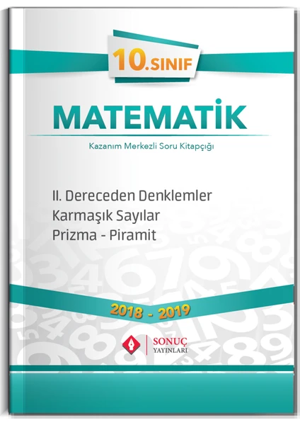 Sonuç Yayınları  10.Sınıf II. Dereceden Denk. Karm.Say. Prizma Pramit