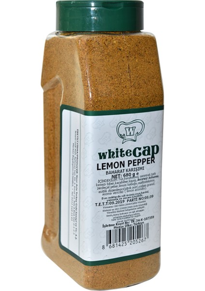 Whitecap Lemon Pepper - 680 gr - Pet