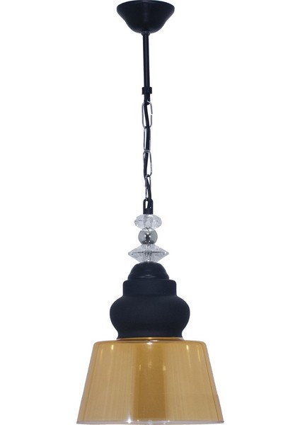 Lüster Boyalı Üfleme Cam Model Sarkıt Model 7