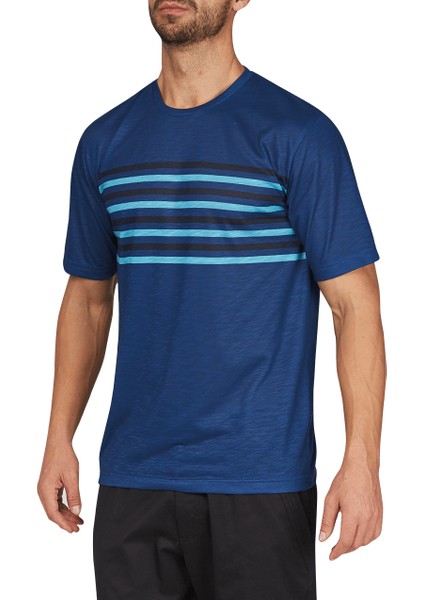 17Y-1164 İndigo Lacivert Erkek Tişört