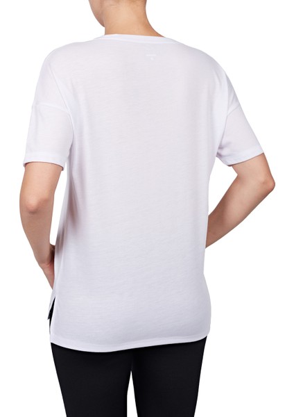18Y-2161 Beyaz Bayan T-Shirt