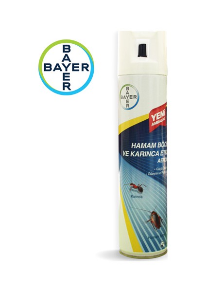 Böceklere ve Karıncalara Karşı Etkili Aerosol 300 ml