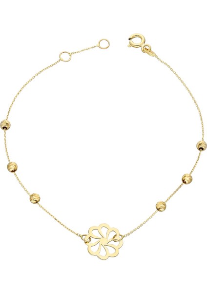 Altın Dorika Motif Bileklik