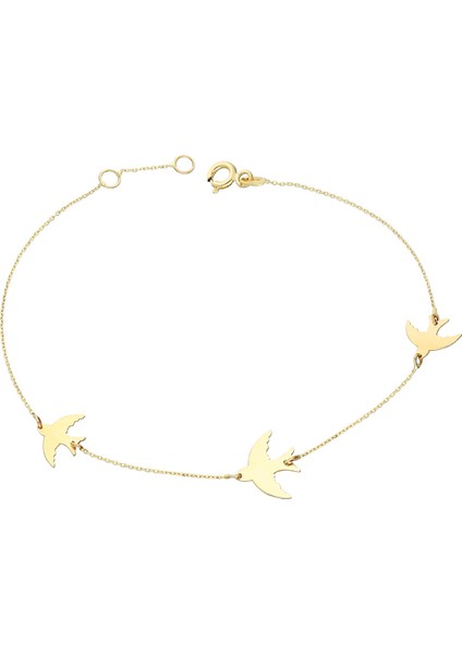 Altın Anka Bileklik
