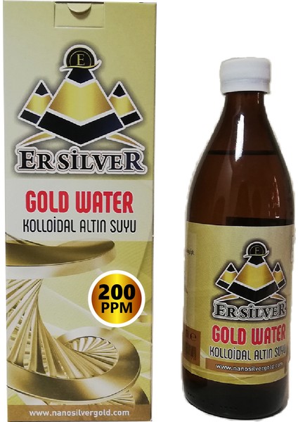 Kolloidal Altın Mineralli Su (200 Ppm-500 ml)