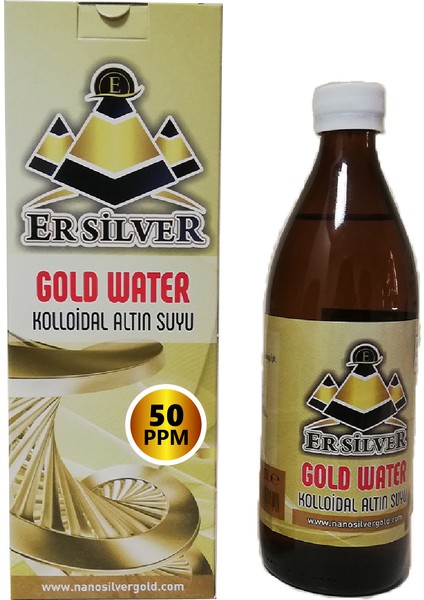 Kolloidal Altın Mineralli Su (50 Ppm-500 ml)
