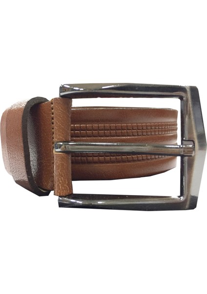 Erkek Yumuşak Deri Taba Çift Şerit Taş Desen Gerçek Deri Kemer fiyatları