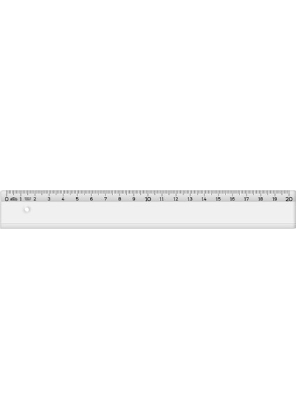 Cetvel Öğrenci Ekonomik 20 Cm 00145