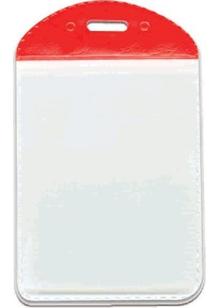 Kart P.Pvc Dik Şeritli Kırmız 100Lü 910 10 13