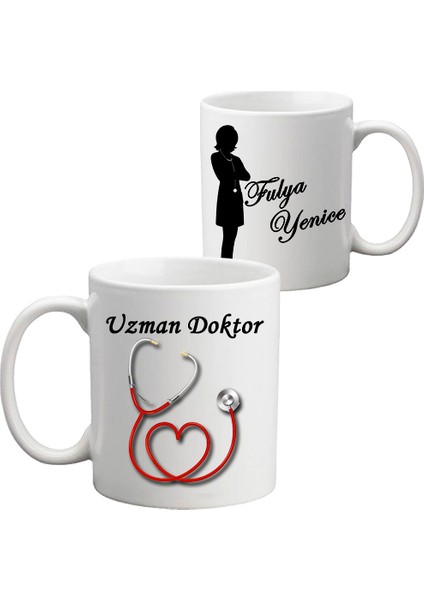 Bayan Doktora Hediye Isimli Kupa Bardak
