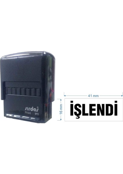 911 Kaşe Siyah makine Siyah Keçe "İŞLENDİ" yazısı ile beraber fiyatları