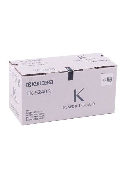 Kyocera Mita Tk-5240 Siyah Toner M5026-M5526 Mc-3326 1T02R70Nl0