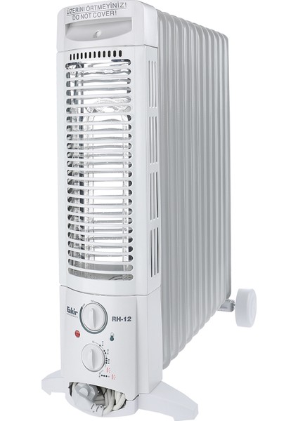 RH-12 Halojen 2800 Watt 12 Dilim Yağlı Radyatör