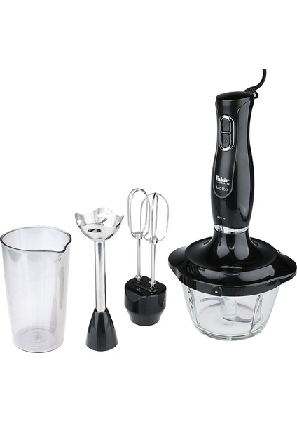 Motto 800 Watt Blender Seti-Siyah