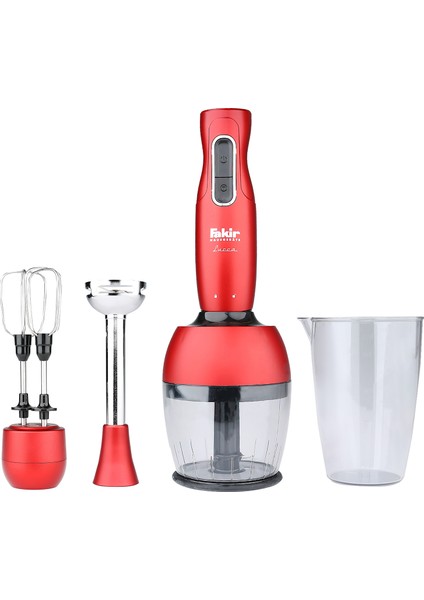Lucca 1000W Blender Seti Kırmızı