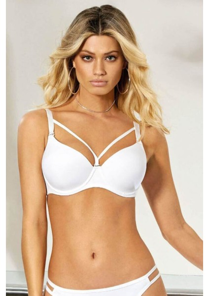 8000 Büyük Beden Desteksiz Bralet Sütyen