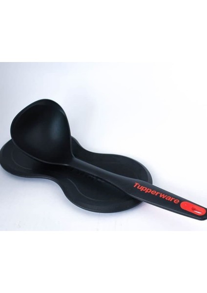 Hsgl Tupperware Kaşıklık ( Kaşık-Kepçe Altlığı ) Siyah