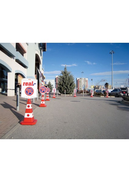 Ultra Kedi Gözlü Trafik Konisi Ağırlıklı 60 cm Trafik Dubası fiyatları