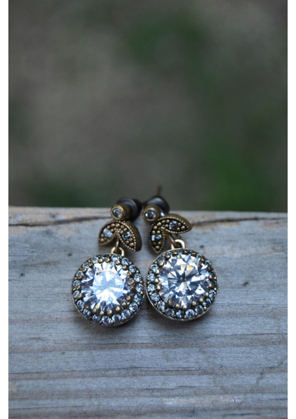Jewellery F02565 Zirkon Taşlı Otantik Bayan Küpe fiyatları