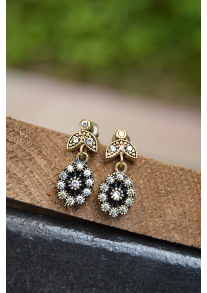Jewellery Rf02417 Zirkon Taşlı Otantik Bayan Küpe fiyatları