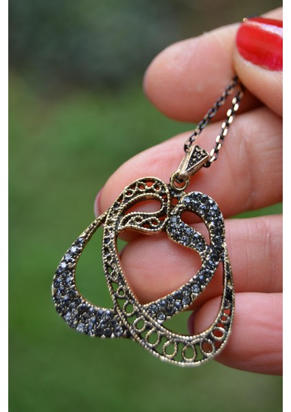 Jewellery Çift Vav Kadın Kolye modelleri