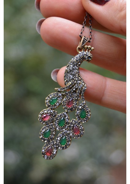 Jewellery Tavus Kuşu Bayan Kolye fırsatları