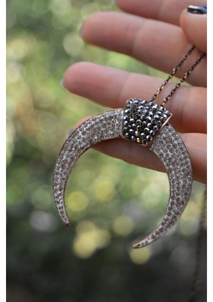 Jewellery Rf02556 Özel Tasarım Boynuz Bayan Kolye modelleri