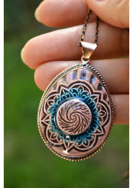Jewellery Rf03109 Özel Tasarım Çini Bayan Kolye modelleri