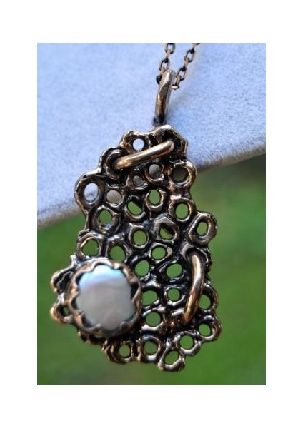 Jewellery Özel Tasarım Gerçek İnci Doğal Taş Bayan Kolye fiyatları